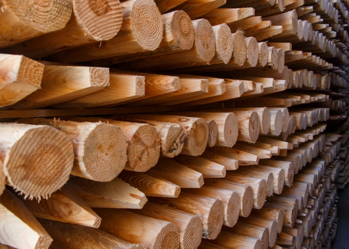 cut wood materials