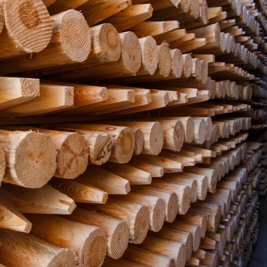 cut wood materials